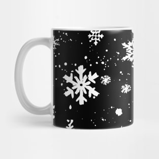 SnowFlakes Snowfall Pattern Mug